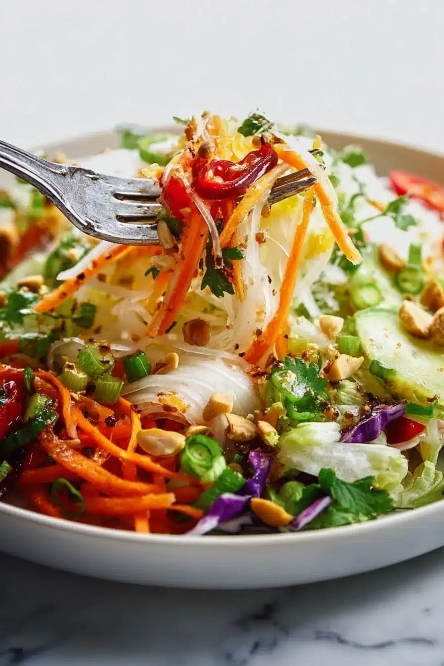 Deconstructed Spring Roll Salad