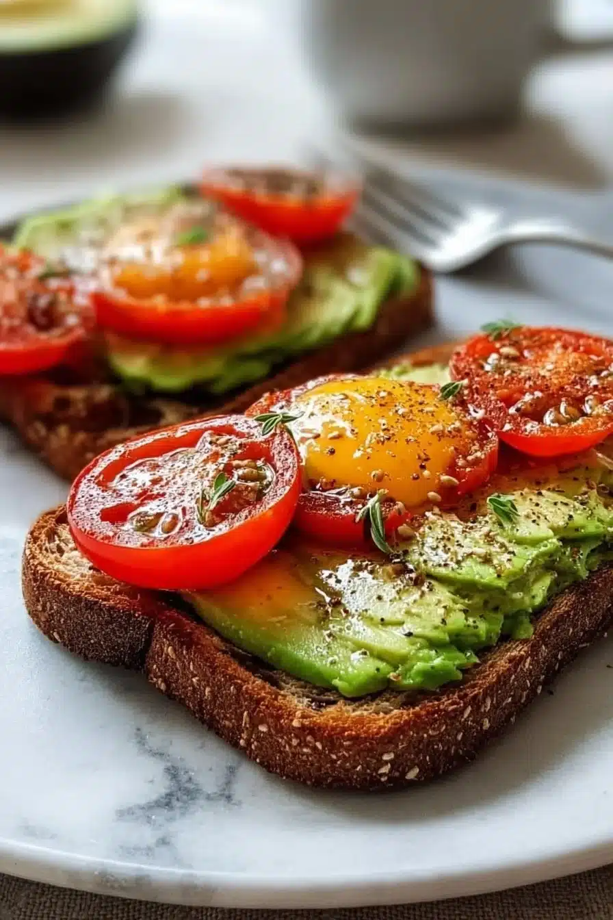 Easy Avocado Tomato Morning Toast That Brightens Your Day