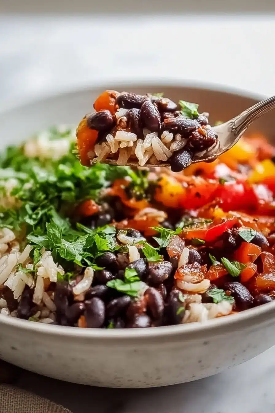 Easy & Flavorful Simple Black Bean Rice Bowl You’ll Love