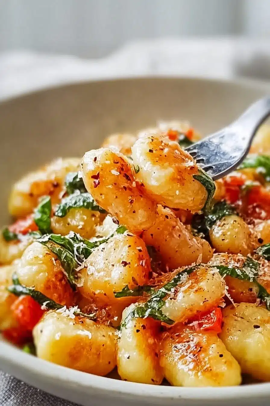 Easy Garlic Butter Veggie Gnocchi That Will Wow Your Tastebuds
