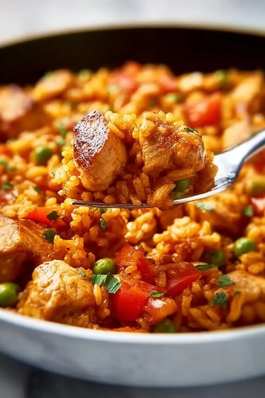 Easy One Pot Chicken Jambalaya That Bursts with Bold Flavor