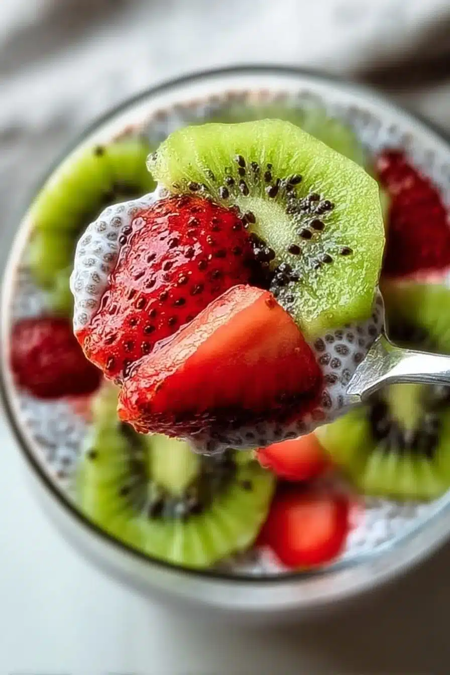 Easy Strawberry Kiwi Chia Pudding That Bursts with Fresh Flavors