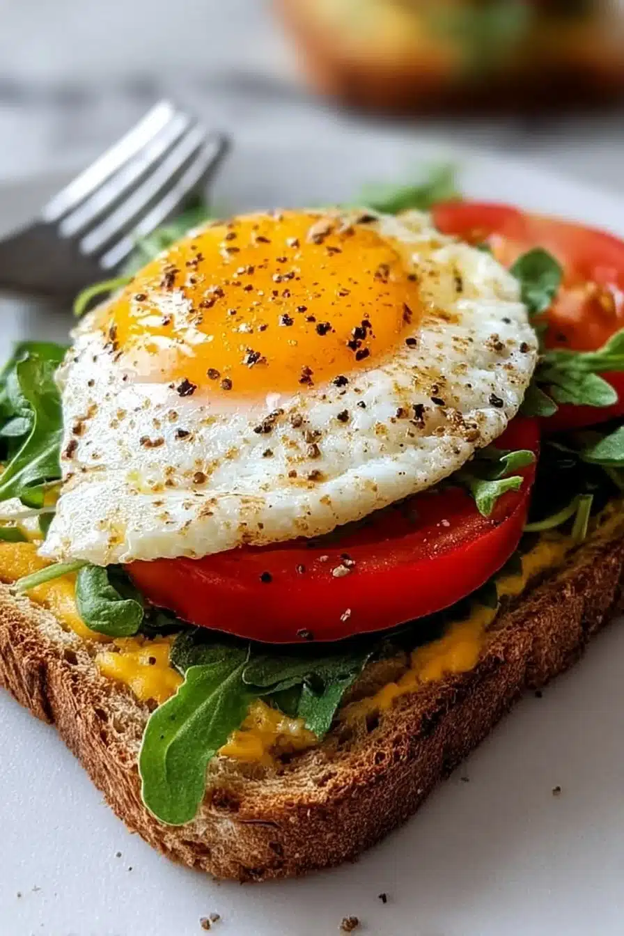 Easy Veggie Egg Sandwich That Makes Mornings Totally Delicious