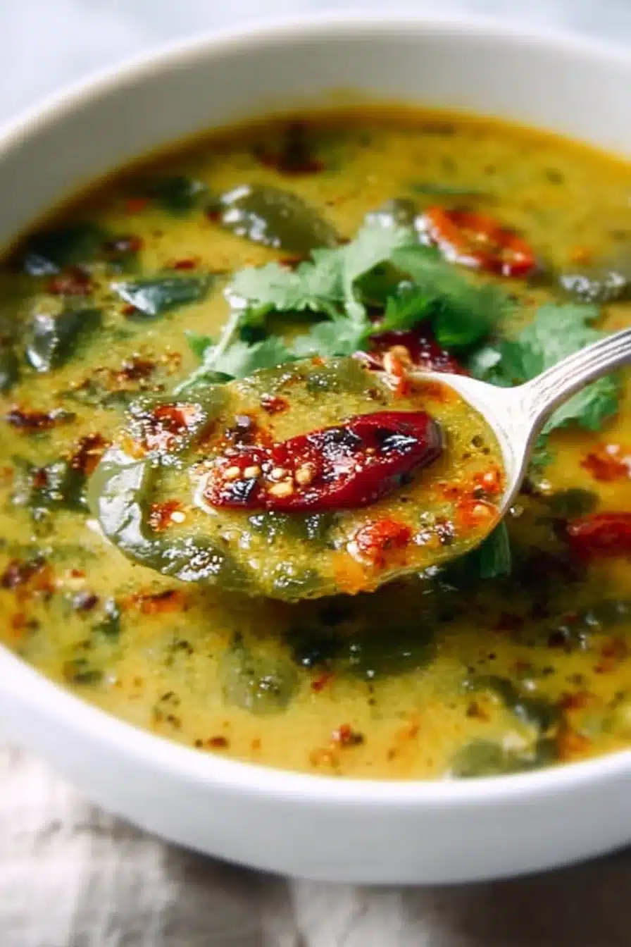 Fire-Roasted Poblano Pepper Soup