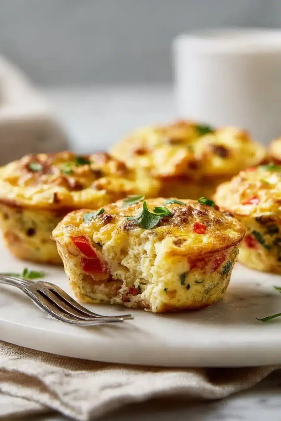 Freezer Friendly Turkey Sausage Egg Muffins