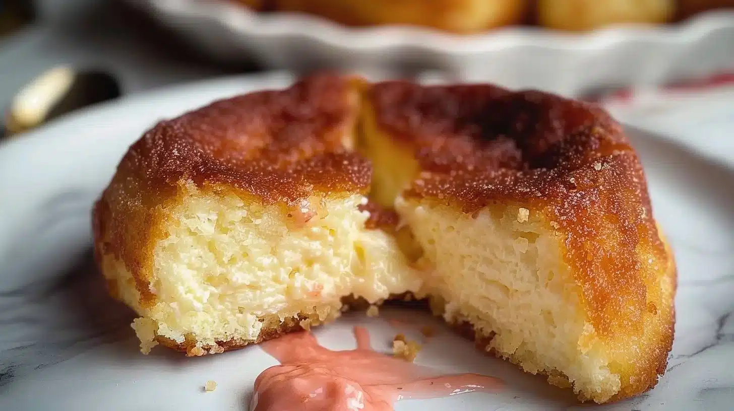 Delicious fried cheesecake with a crispy exterior and creamy filling