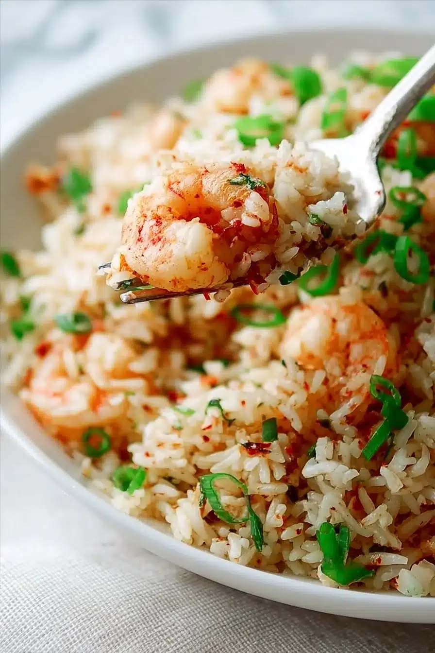 Garlic Shrimp Fried Rice