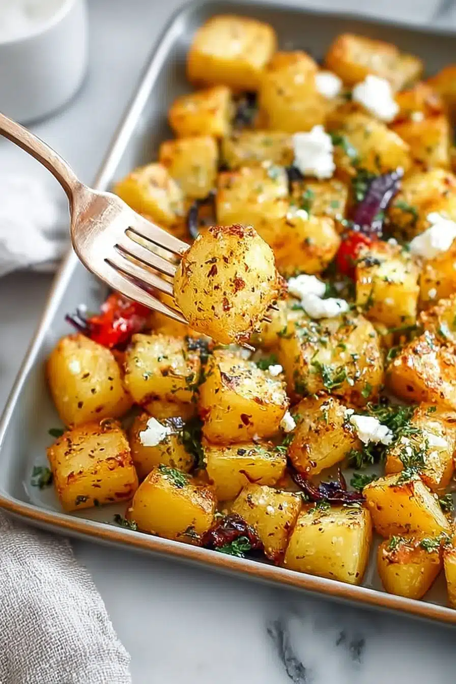 Greek Roasted Potatoes