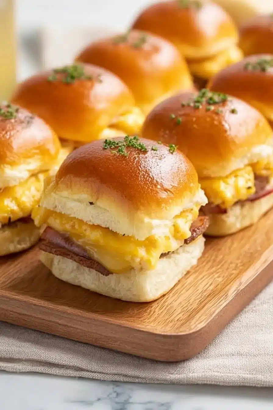 Hawaiian Roll Breakfast Sliders