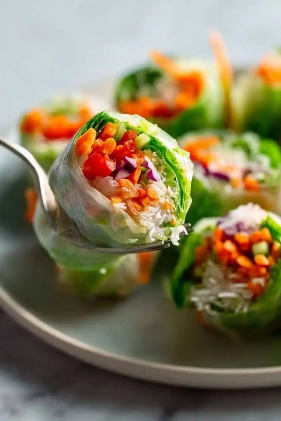 Healthy Vegetable Spring Rolls
