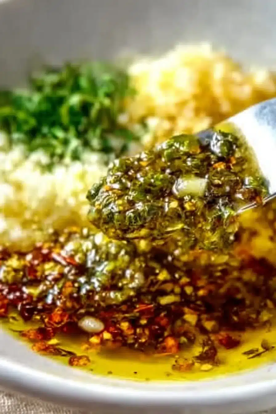Herb-Kissed Olive Oil Dipping Sauce