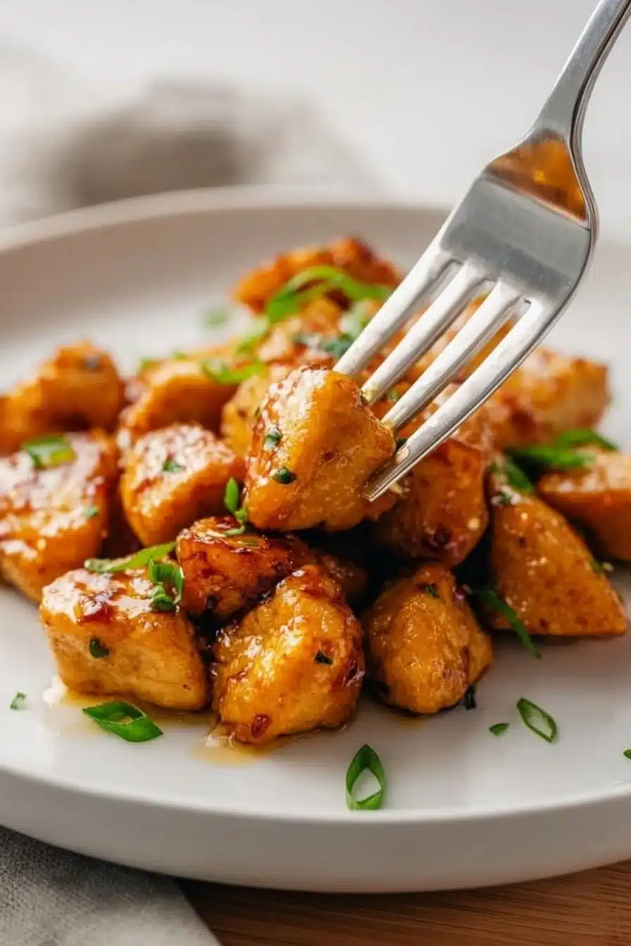 Honey Garlic Chicken Bites