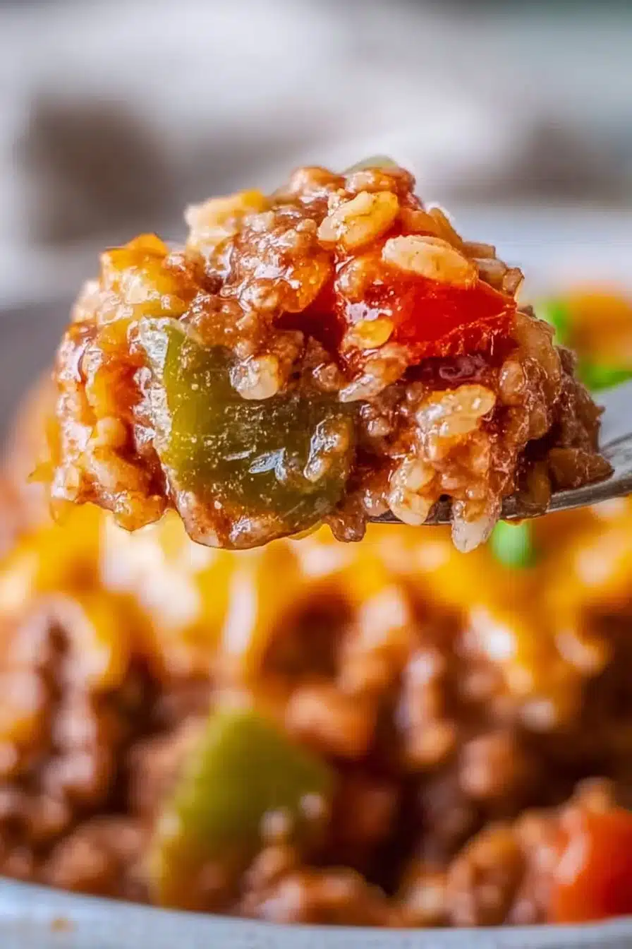 Instant Pot Stuffed Pepper Casserole Recipe