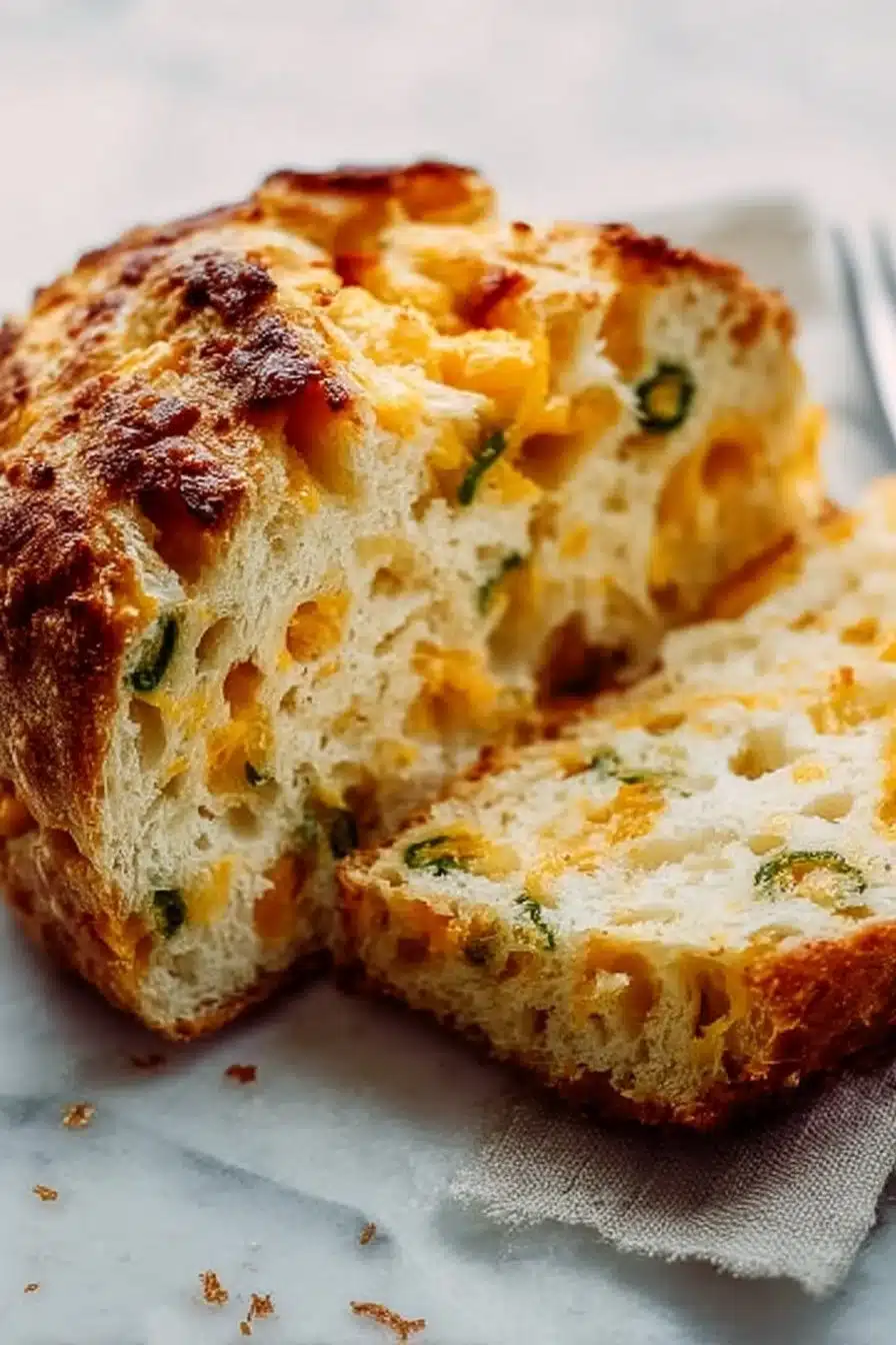Jalapeño Cheddar Dutch Oven Bread