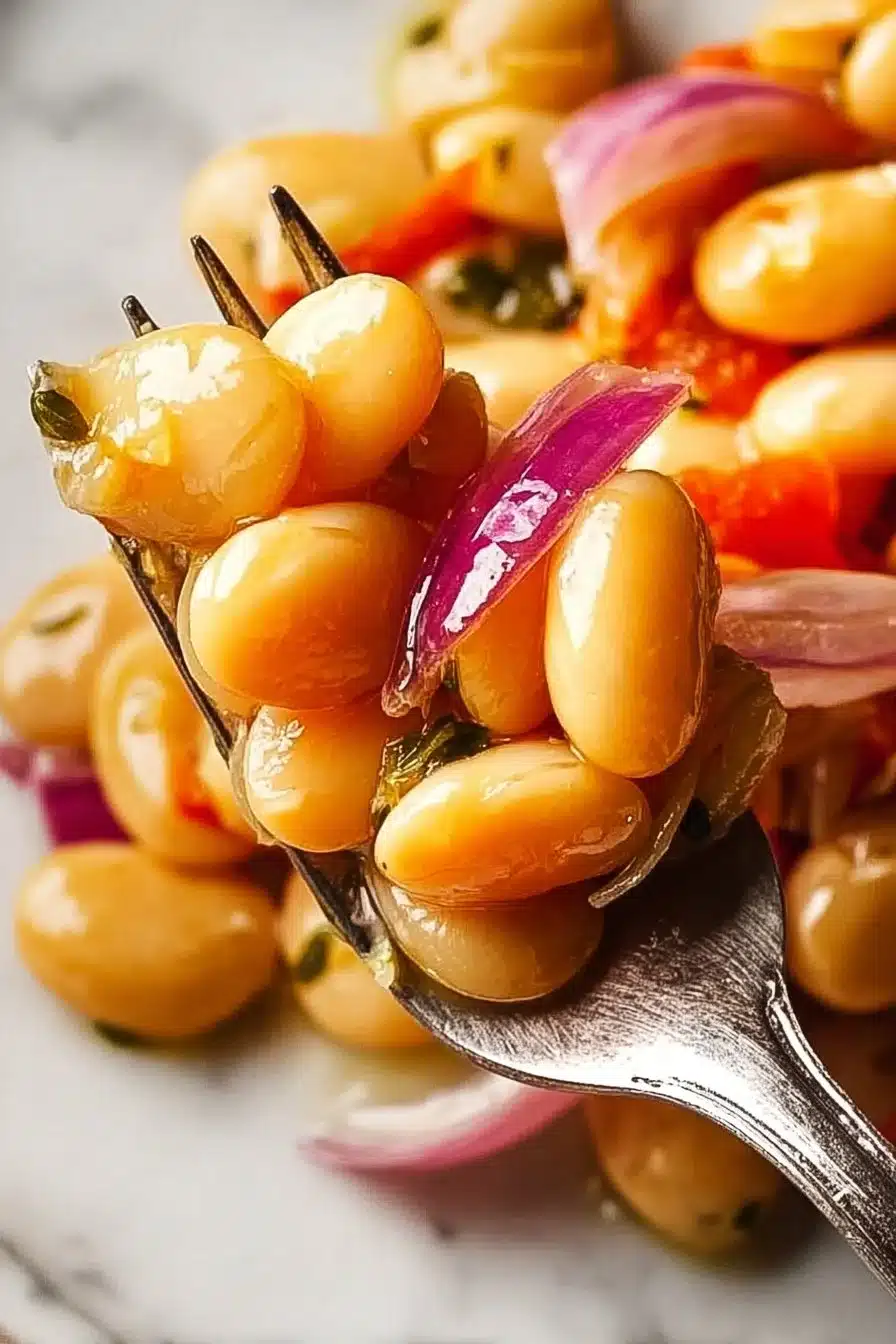 Marinated Butter Beans