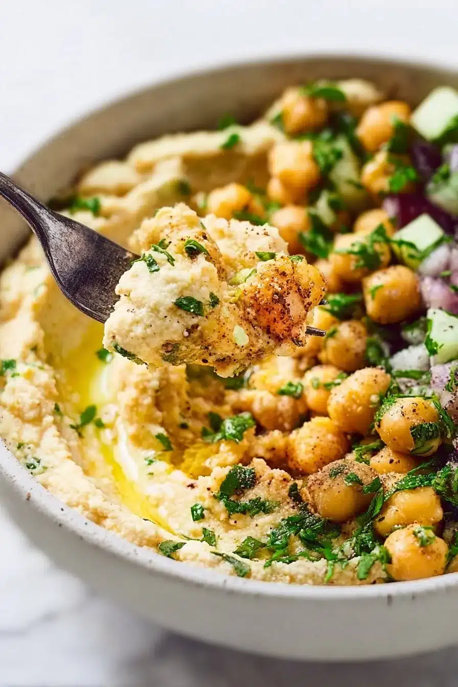 Mediterranean Hummus Bowl