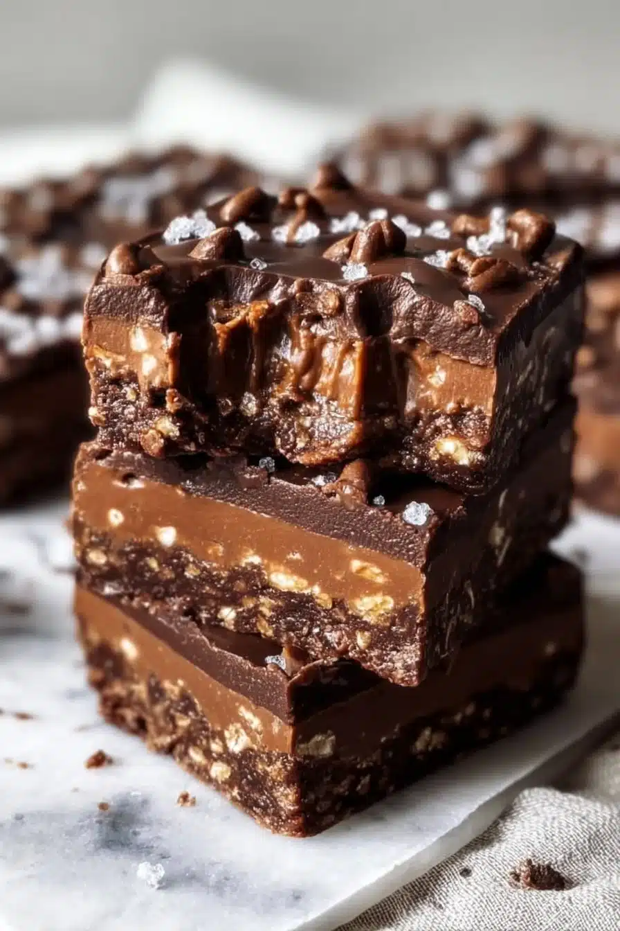 No Bake Chocolate Bars