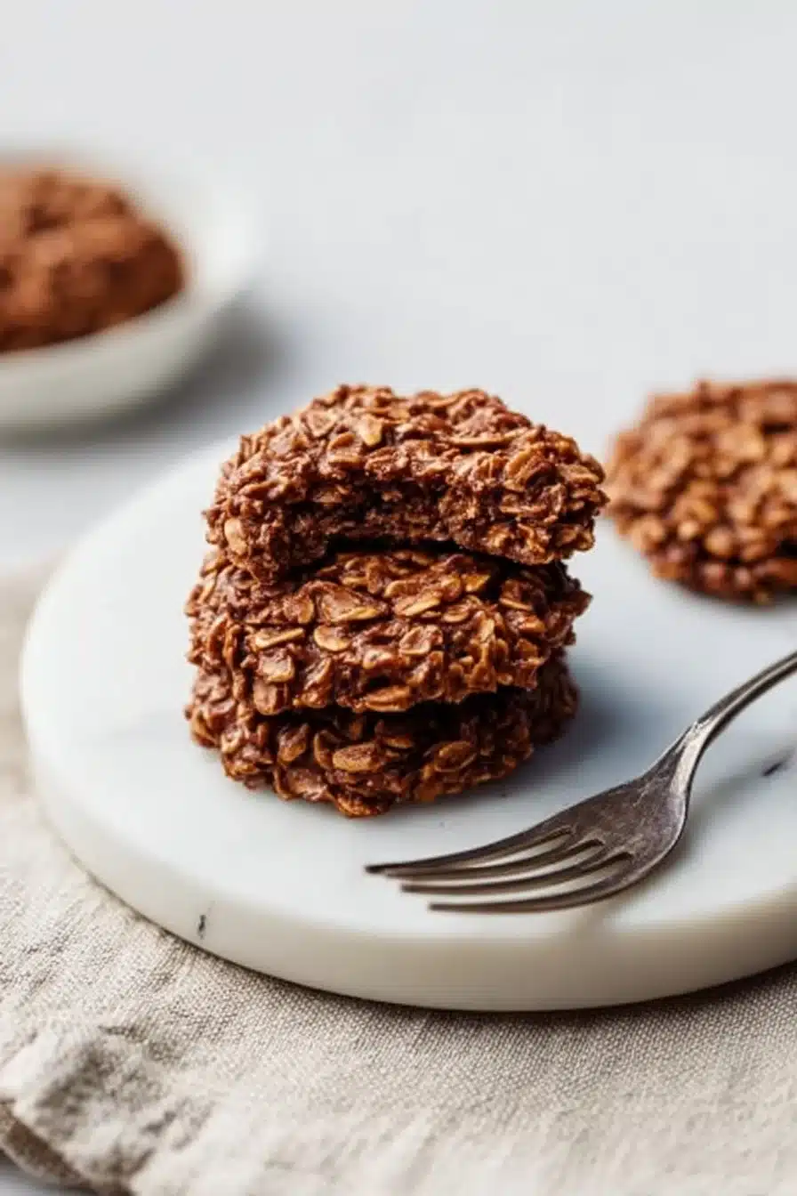 No Bake Oatmeal Cookies