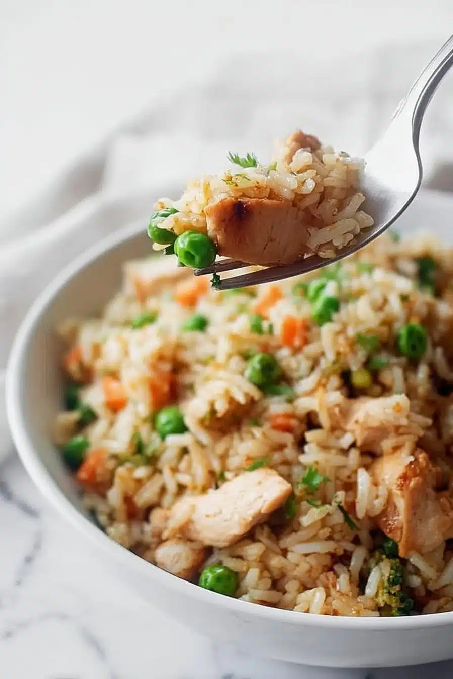 One-Pot Chicken Fried Rice