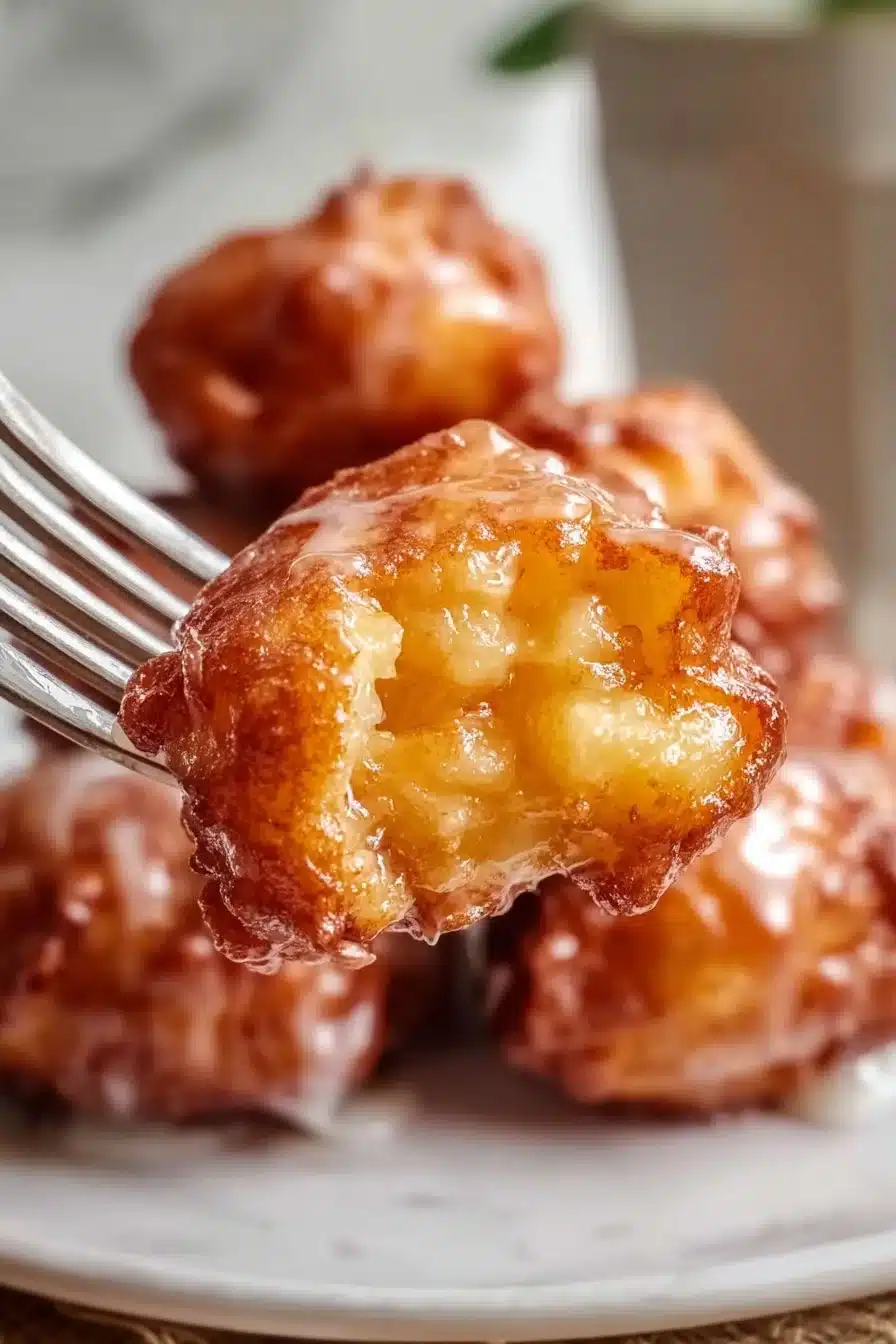 Oven Apple Fritters