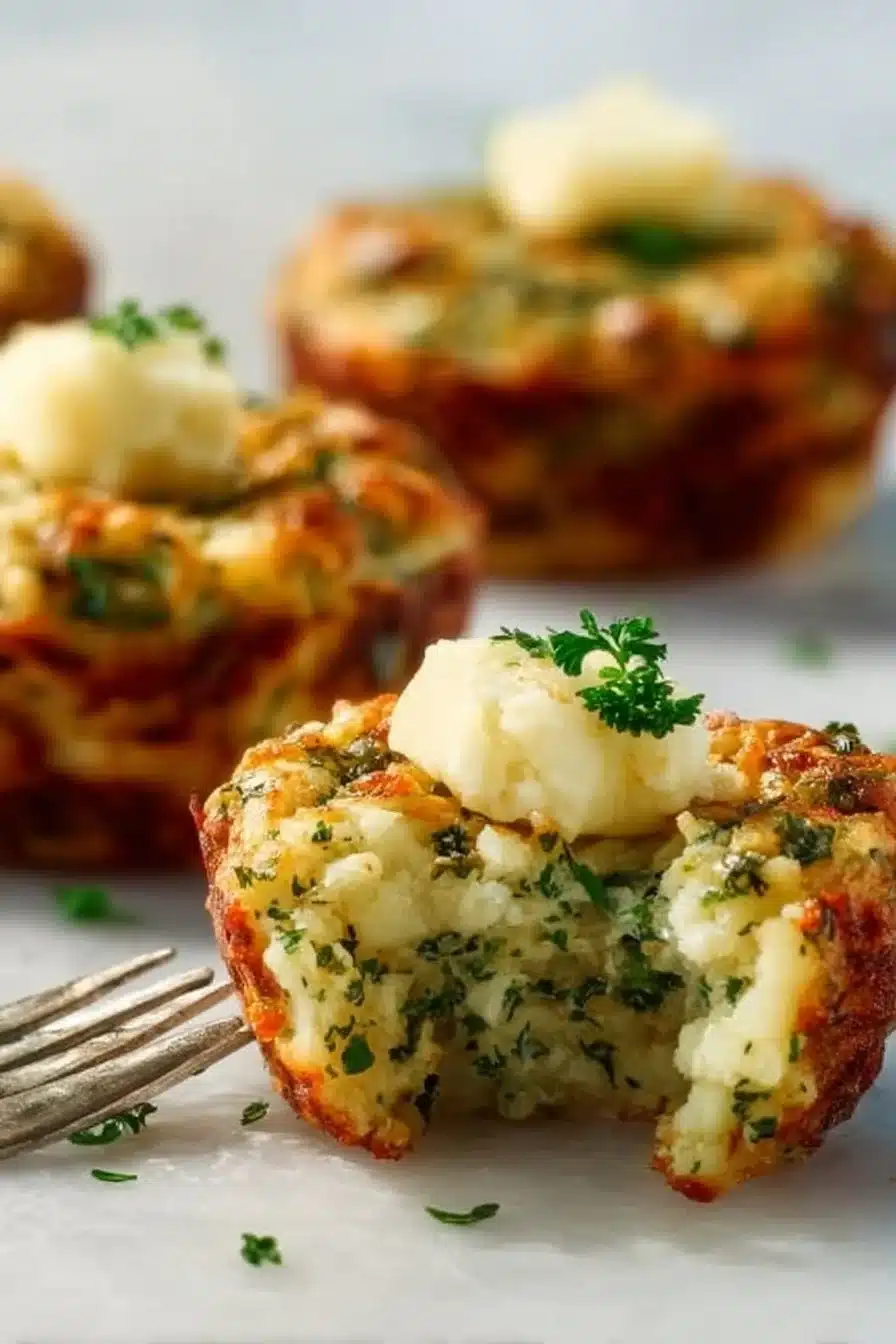 Savory Potato Cups