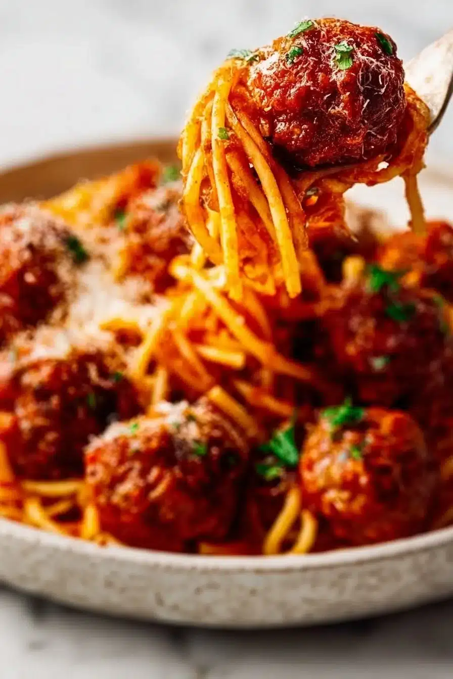 Spaghetti and Meatballs