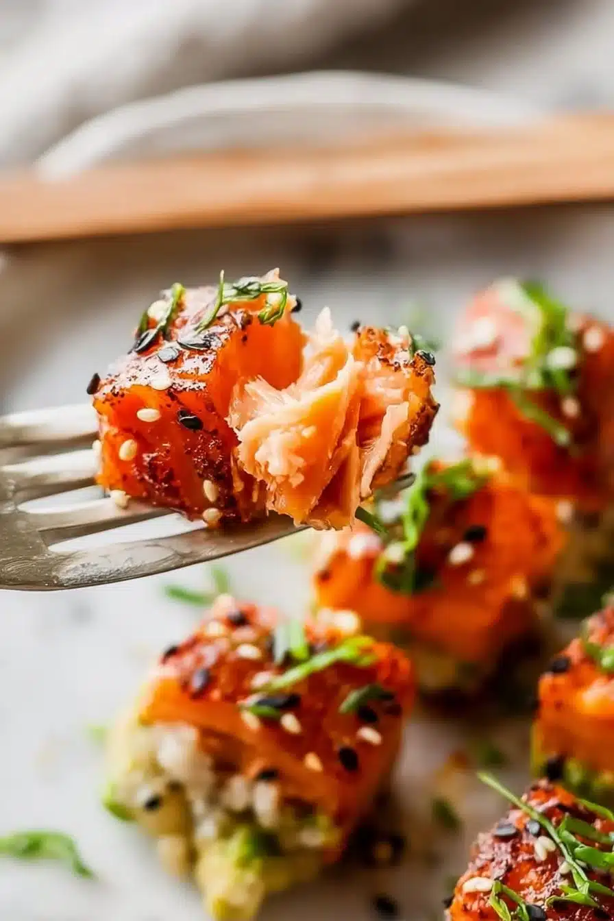 Tik Tok Salmon Bites