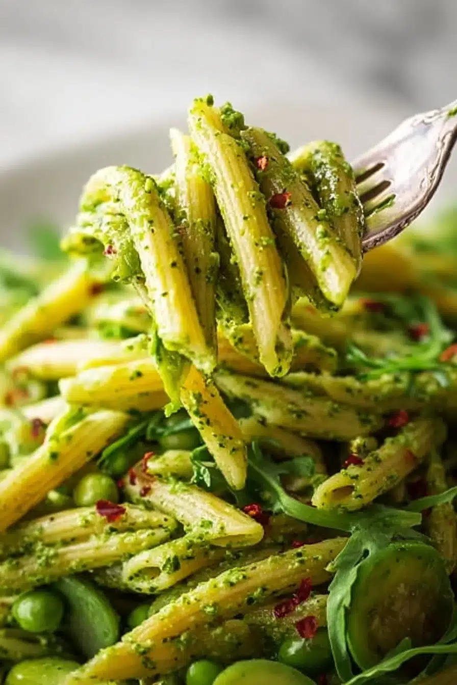 Vegan Pesto Pasta